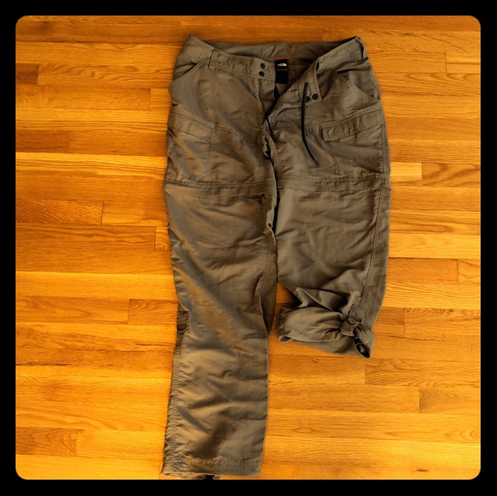 North Face convertible hiking pants sz 12